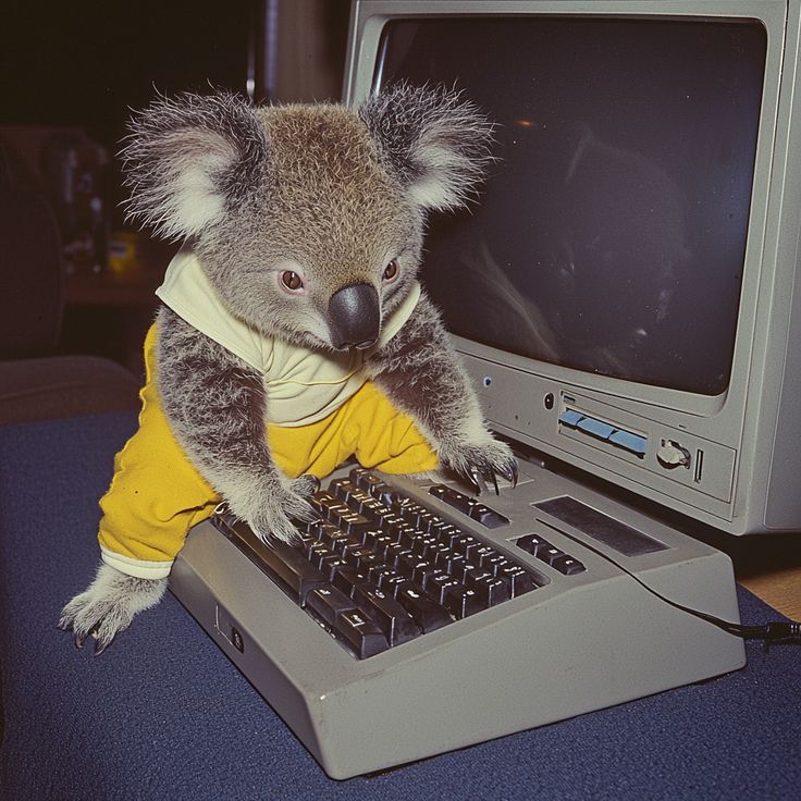 Aussie tech guys at computers